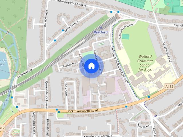 Apartment for rent in Holywell Estate, North Watford