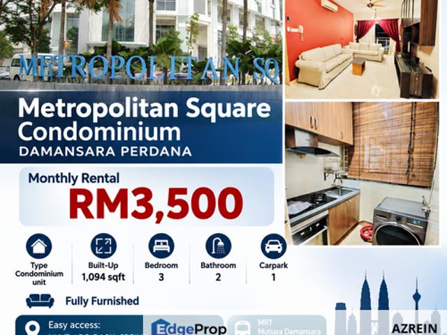 Condominium for rent in Petaling, Damansara Damai