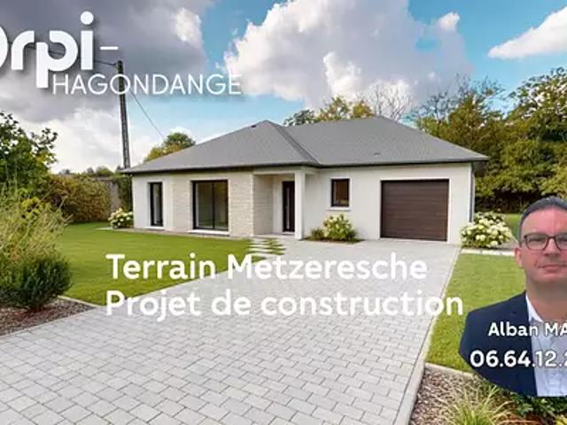 Terrain vente à Thionville, Metzeresche