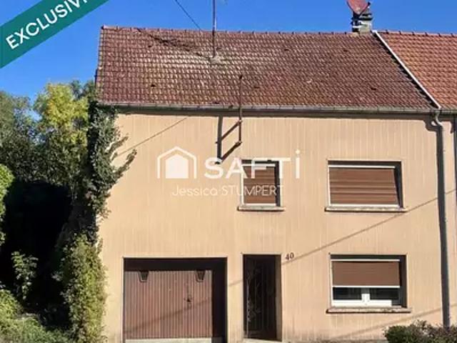 Maison vente à Metzing, Moselle