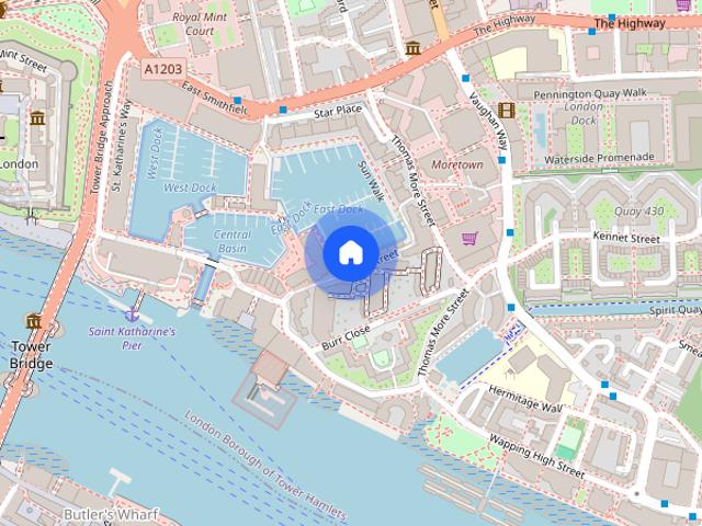 House for rent in Tower Liberty, Wapping