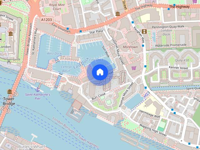 House for rent in Tower Hill, Greater London