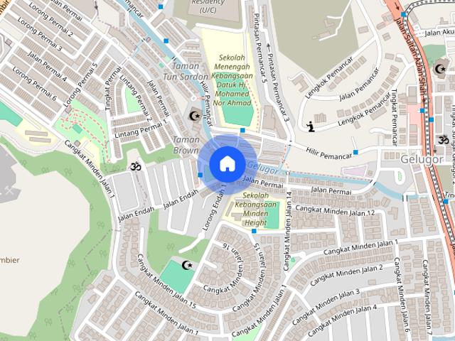 Apartment for rent in Taman Brown, George Town