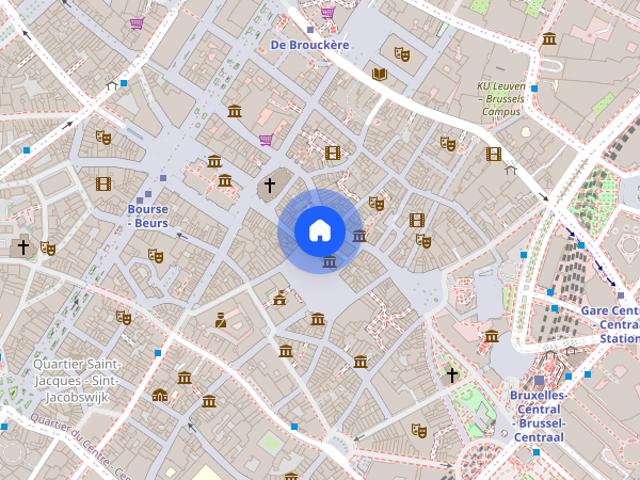 Appartement location à Quartier du Centre - Centrumwijk, Bruxelles - Brussel