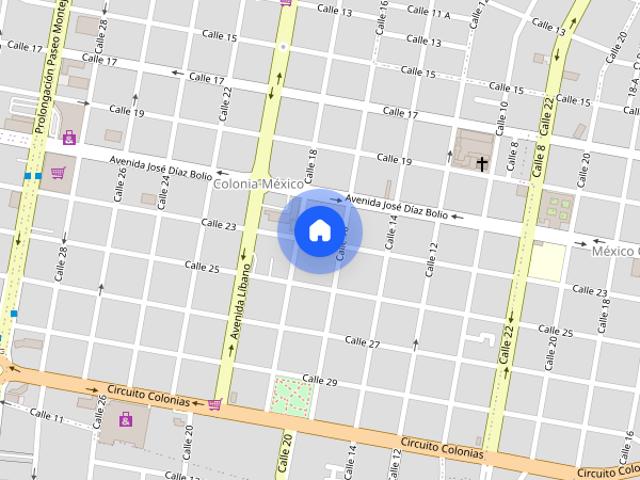Cuarto en renta en Colonia México, Mérida