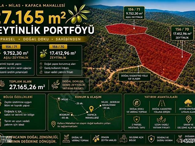 Milas, Muğla içerisinde satılık Arsa