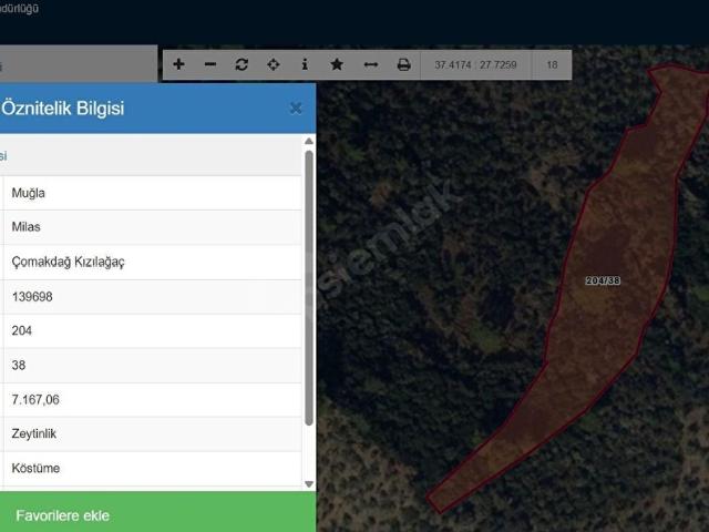 Milas, Muğla içerisinde satılık mülk