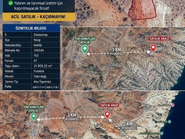 Nizip, Gaziantep içerisinde satılık mülk
