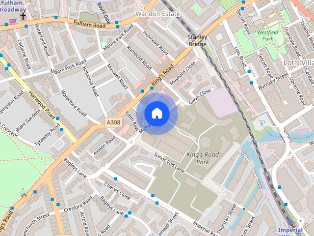 Apartment for rent in Fulham, Greater London