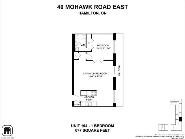 Apartment for rent in Greeningdon, Hamilton