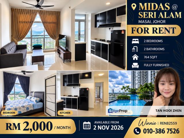 Condominium for rent in Bandar Seri Alam, Pasir Gudang
