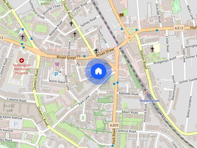 Apartment for rent in Hampton Hill, Greater London