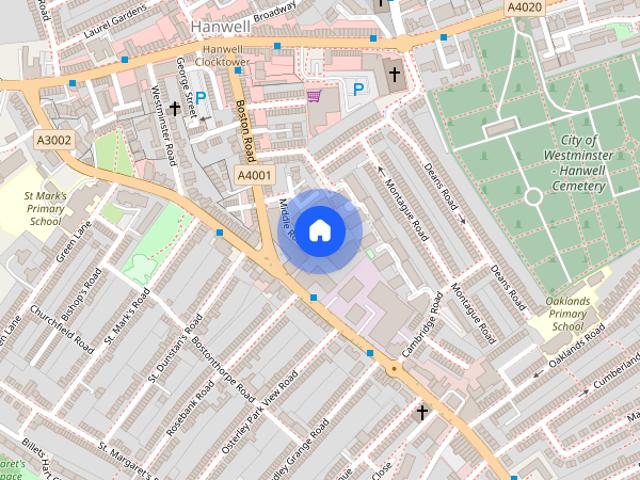 Apartment for rent in London Borough of Ealing, Hanwell