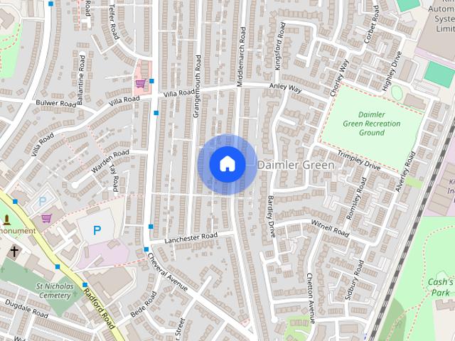 House for rent in Daimler Green, Coventry