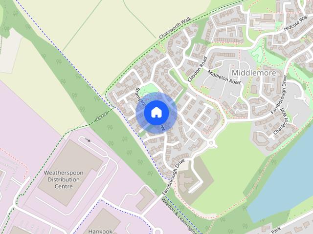House for rent in Middlemore, Daventry