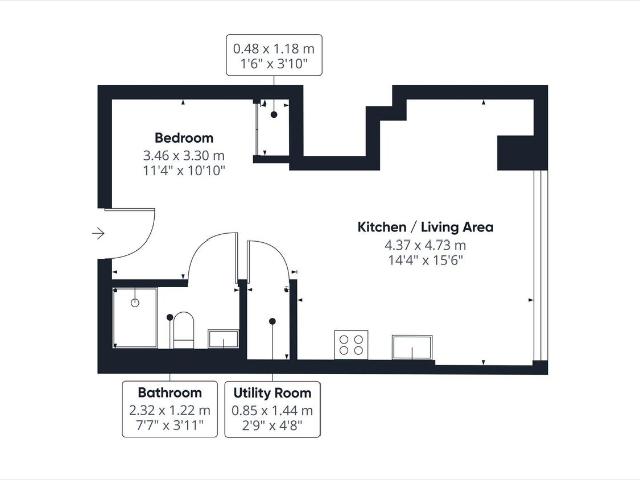 Studio for rent in Greater London