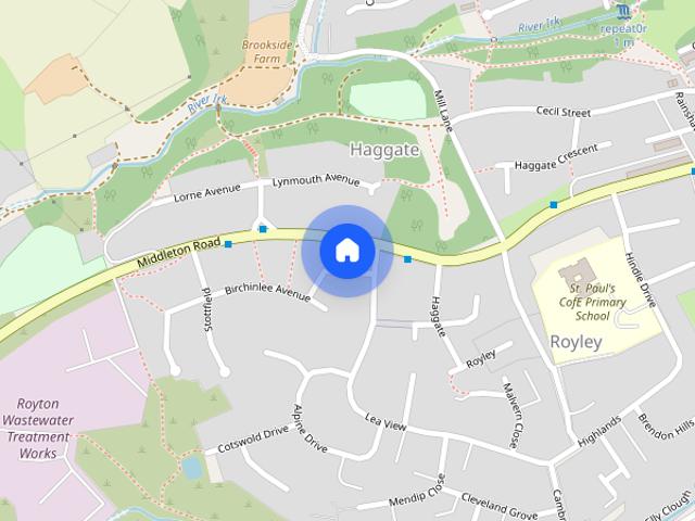 House for rent in Haggate, Pendock