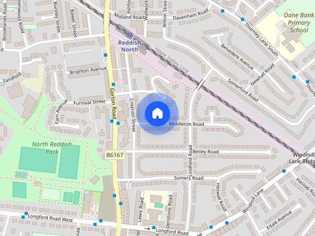 House for rent in North Reddish, Stockport