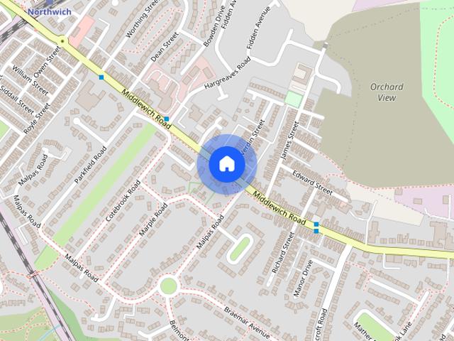 Room for rent in Witton, Leftwich