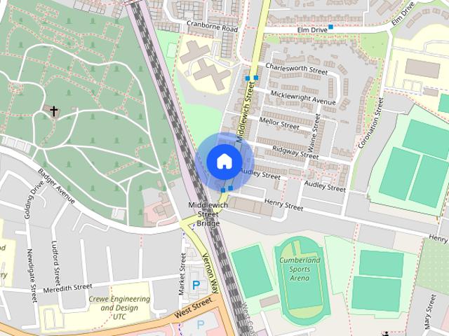 Apartment for rent in Coppenhall, Crewe