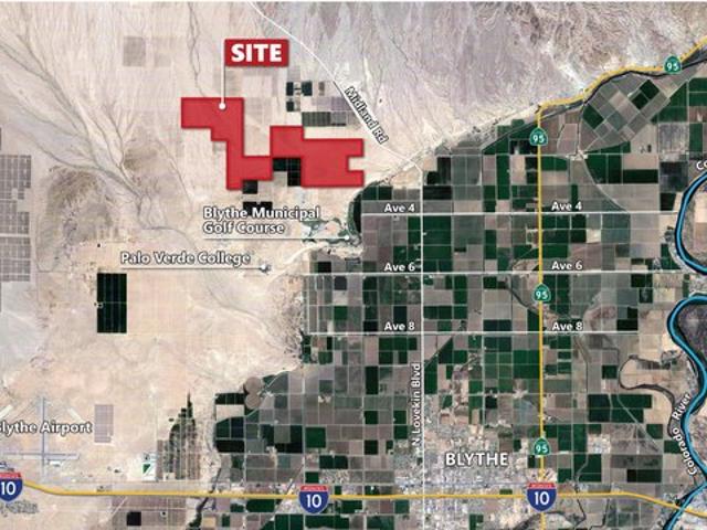Land for sale in Blythe, California