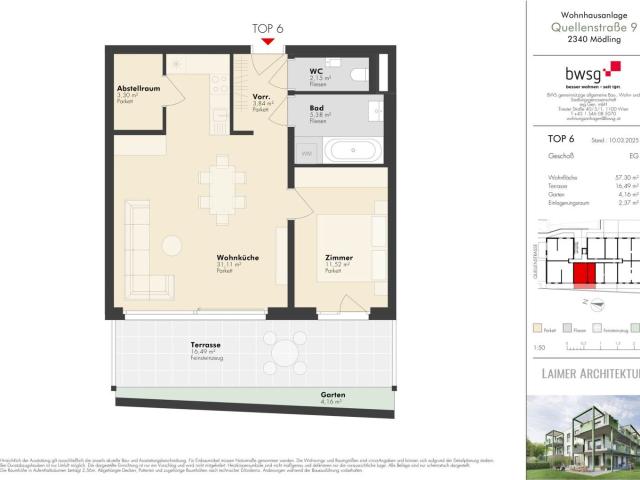 Etagenwohnung kaufen in Mödling