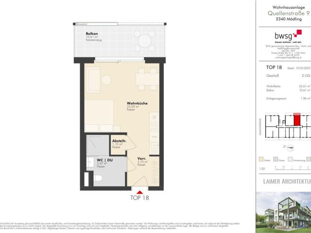 Etagenwohnung kaufen in Mödling