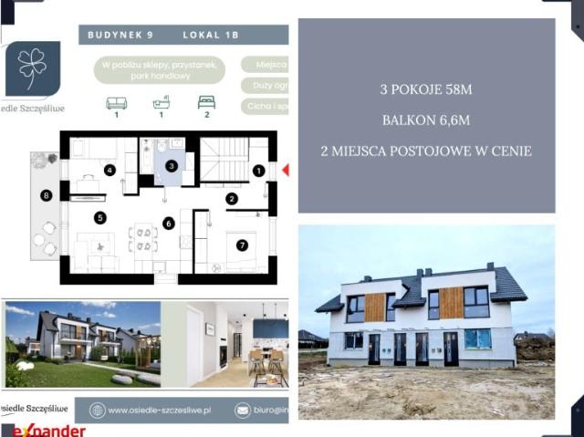 Mieszkanie na sprzedaż w Siemianice, Pomorskie