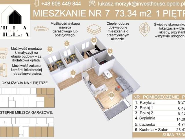 Mieszkanie na sprzedaż w Opole, Opolskie