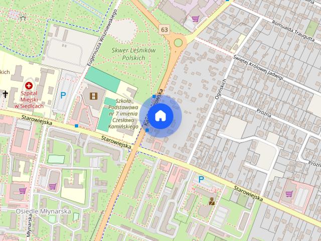 Mieszkanie do wynajęcia w Siedlce, Mazowieckie