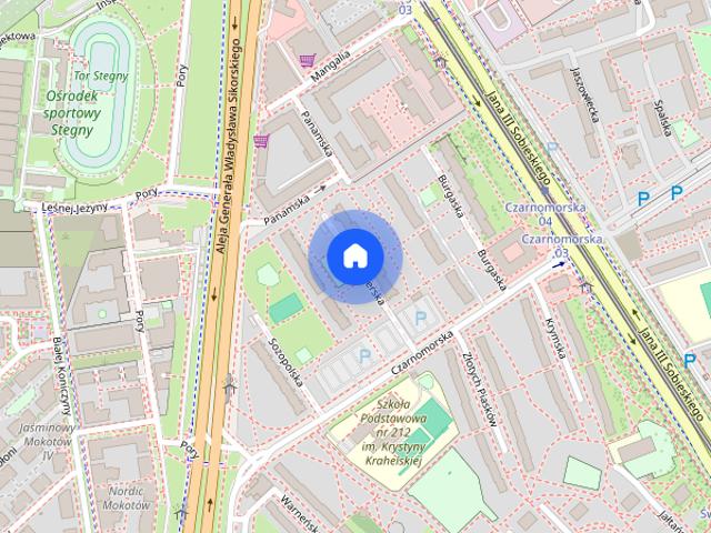 Mieszkanie do wynajęcia w Stegny, Warszawa