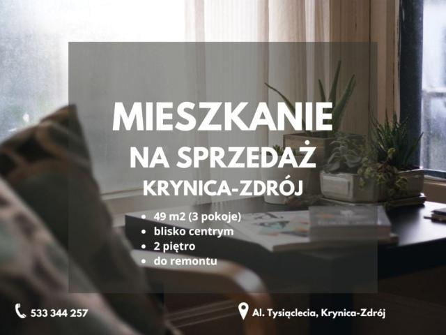 Mieszkanie na sprzedaż w Krynica-zdrój, Małopolskie