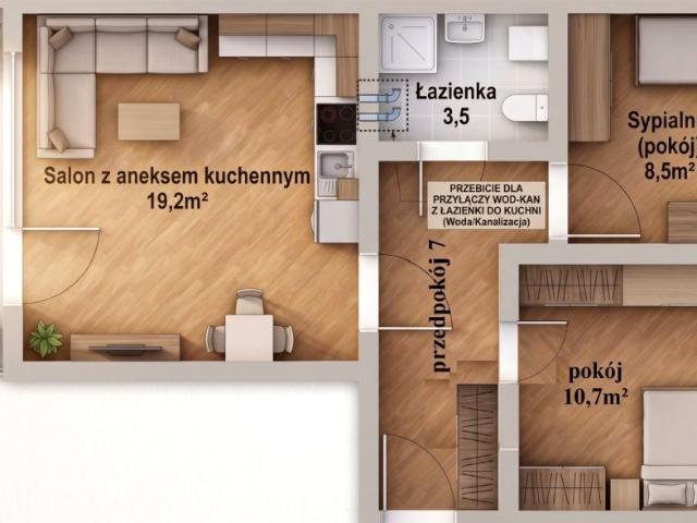 Mieszkanie na sprzedaż w Radom, Mazowieckie