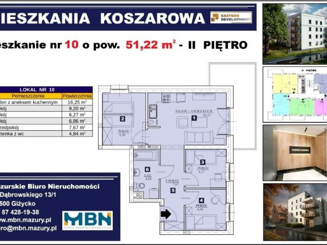 Mieszkanie na sprzedaż w Giżycko, Warmińsko-mazurskie