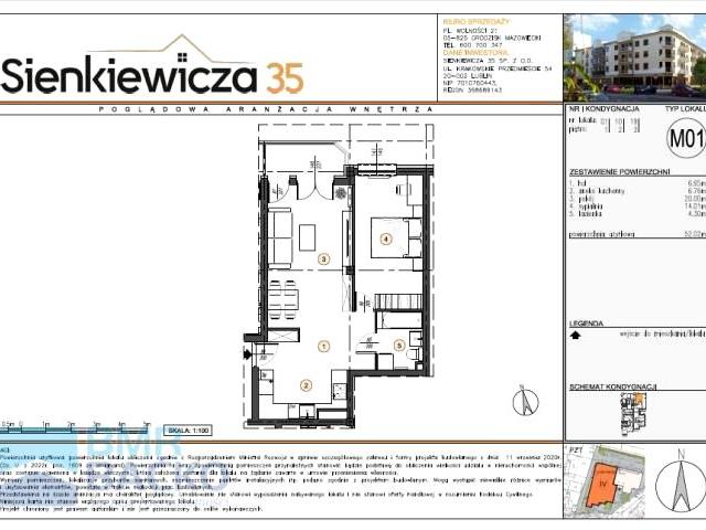 Mieszkanie na sprzedaż w Grodzisk Mazowiecki, Mazowieckie