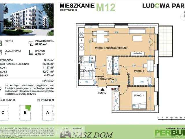 Mieszkanie na sprzedaż w Zielona Góra, Lubuskie