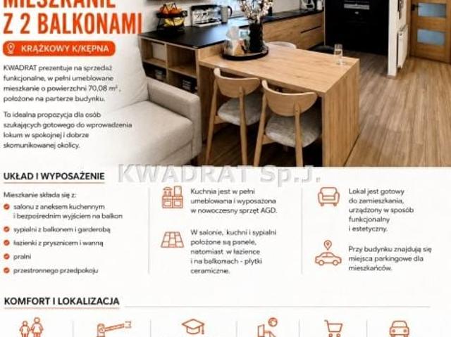 Mieszkanie na sprzedaż w Kępno, Wielkopolskie