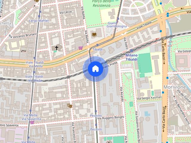 Appartamento in affitto a Tibaldi, Milano