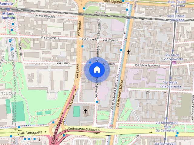 Appartamento in affitto a Tibaldi, Milano