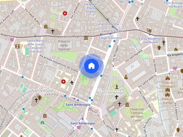 Appartamento in affitto a Magenta - San Vittore, Milano