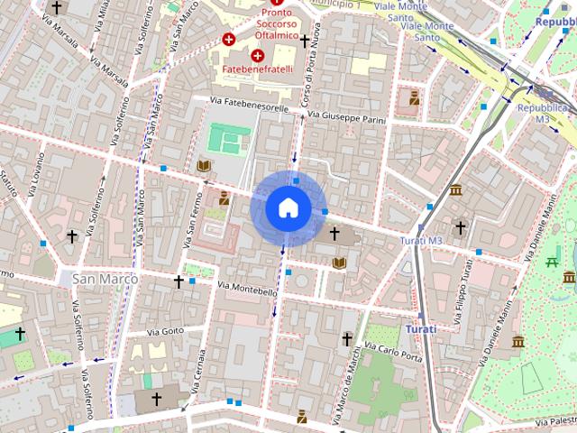 Appartamento in affitto a Brera, Milano