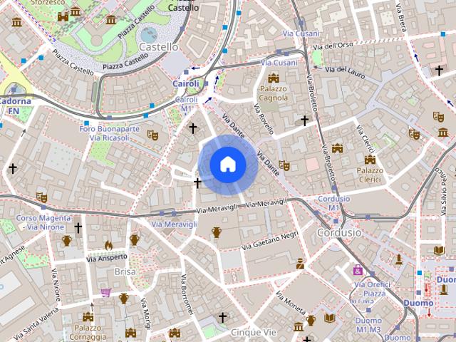 Appartamento in affitto a Milano