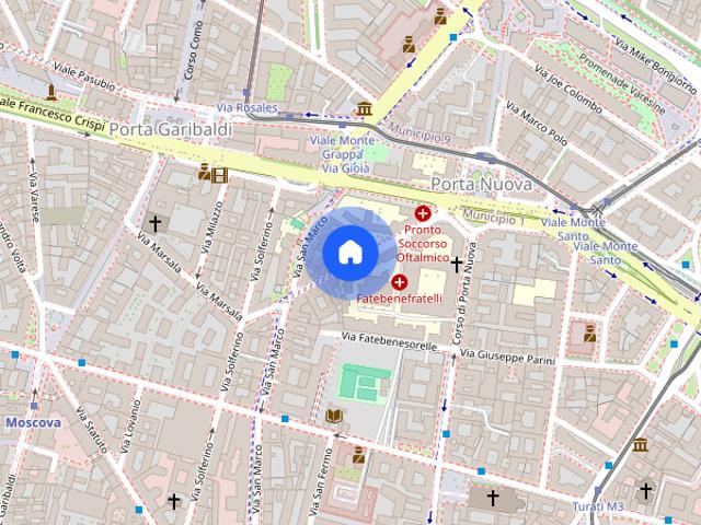 Appartamento in affitto a Brera, Milano