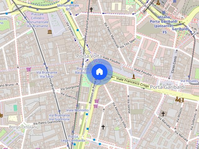 Appartamento in affitto a Brera, Milano