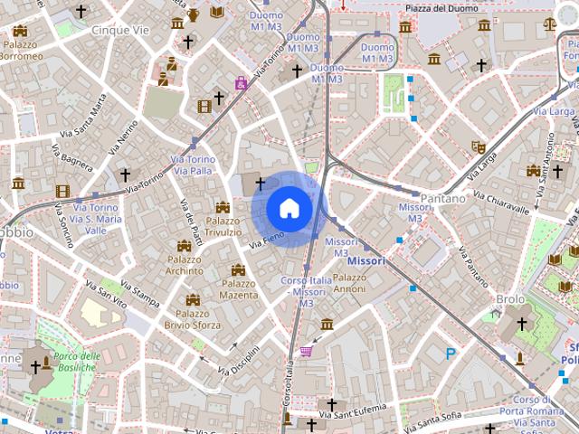 Appartamento in affitto a Milano