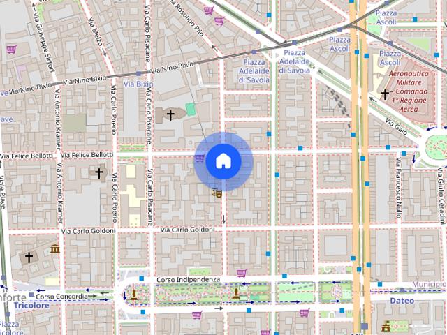 Appartamento in affitto a Buenos Aires - Venezia, Milano