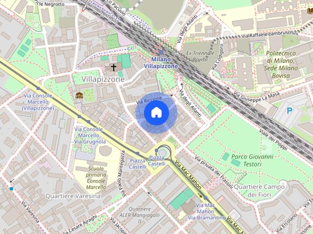 Appartamento in affitto a Villapizzone, Milano