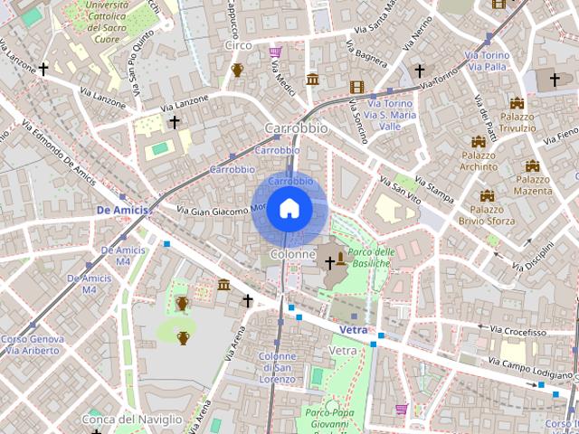 Appartamento in affitto a Milano