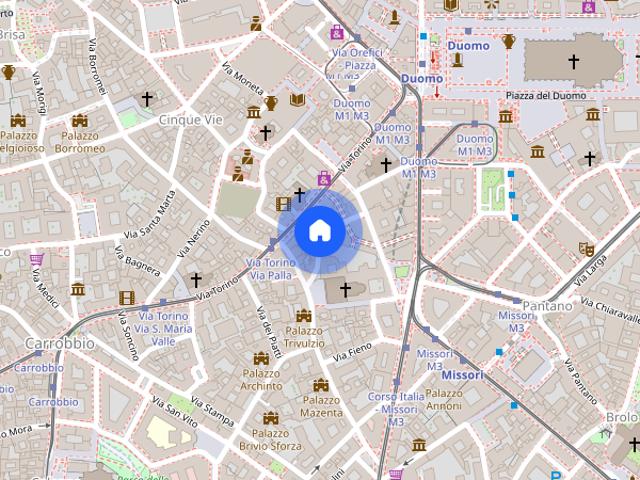 Appartamento in affitto a Milano