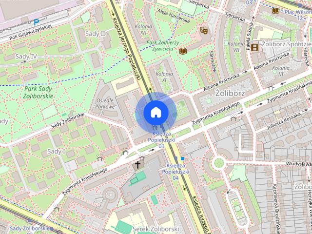 Mieszkanie do wynajęcia w Sady Żoliborskie, Warszawa